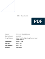 Lab 1 - Impact of Jet