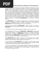 Contrato de Servicios - Otilia Guzman