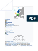 Classification: Anglic Languages