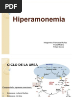 Bioquimica Hiperamonemia