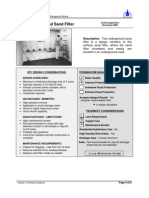 1-Underground Sand Filter Design