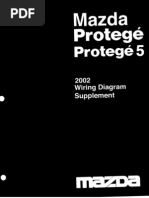 Mazda Protege 2003 Wiring Diagram Supplement