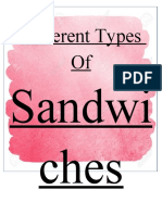 Different Types of Sandwiches