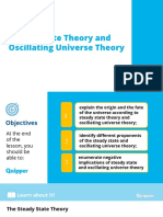 Earth Science SHS 1.2 Steady State Theory and Oscillating Universe Theory (1) .