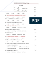 Share Revised Question Bank For JE PWAY With Chapter Name