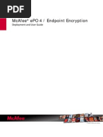 ePO 4 Endpoint Encryption Deployment and Reporting User Guide