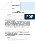 Teología I. Modulo II