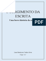 O Surgimento Da Escrita