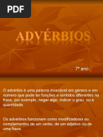 Adverbios 7º Ano