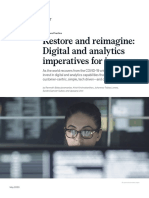 Restore and Reimagine: Digital and Analytics Imperatives For Insurers