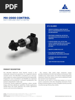 MH-2000 CONTROL: Multi-Turn Hand Throttle Control