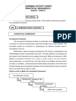 Learning Activity Sheet Practical Research 2: Quarter 1 Week 6