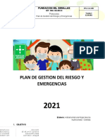 Plan de Gestion Del Riesgo y Emergencias