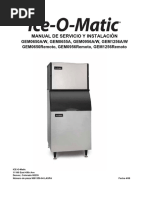 Manual de Servicio y Instalación - Ice-O-Matic