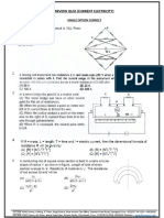 Current Electricity QUIZ TEST - 2