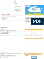 Teacher's Guide: Starlight 1 Unit 1 Lesson 3