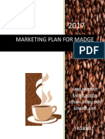 Marketing Plan For Madge Café: Caro, Marie Joy Casiple, Koleen Estebal, Honey Faye Longno, Josie