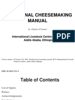 Traditional Cheese Processing Manual