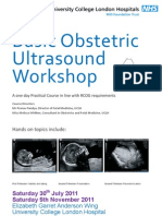 UCLH Basic Obstetric Ultrasound Course 2011