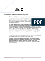 Conexiones y Diagramas Vectoriales para Transformadores de Potencia y Distribución