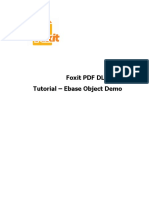 Foxit PDF DLL SDK Tutorial - Ebase Object