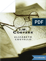 2003 Elizabeth Costello JM Coetzee L - Novela