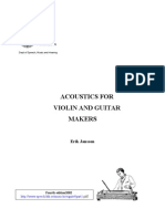 Acoustics For Violin and Guitar Makers-Part1by Erick Jansson