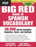 The Big Red Book of Spanish Vocabulary - Thomas, Scott