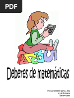 Tarea Verano Matematicas 4º