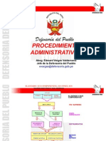 Módulo I: Procedimiento Administrativo