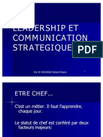 Leadership Et Communication Strategique