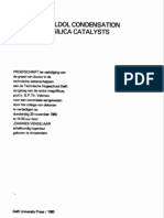 Gas-Phase Aldol Condensation Over Tin On Silica Catalysts