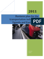 Business Plan For The Transportation Industry in Uganda and East Africa