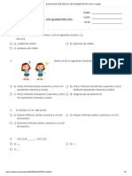 EVALUACIÓN 1ER PARCIAL 1ER QUIMESTRE 6TO - Print - Quizizz