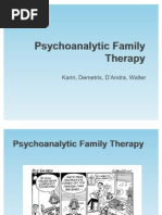 Psychoanalytic Family Therapy