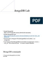 MongoDB Lab