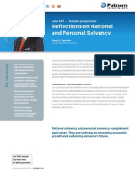 Putnam Perspective: Reflections On National and Personal Solvency