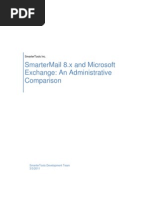 SmarterMail and Microsoft Exchange - An Administrative Comparison