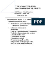 The Flat Dilatometer (DMT) - Applications To Geotechnical Design