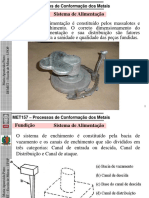 MET157 Aula 4 Sistema de Alimentação e Modelos de Fundição