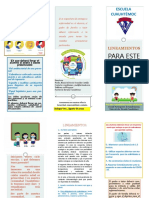 Triptico Inicio de Clases 2022-1