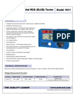 Metravi 1811 ELCB Tester Catalogue