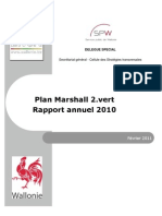 Rapport Annuel Plan Marshall Vert 2010