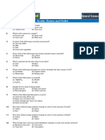 Acids, Bases and Salts - MCQ