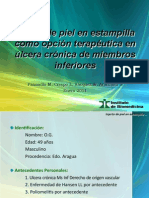 Injerto de Piel en Estampilla Como Opción Terapéutica en Úlcera Crónica de Miembros Inferiores