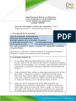 Guia de Actividades y Rúbrica de Evaluación - Fase 1 - Esquema Explicativo - Reconocimiento Del Curso