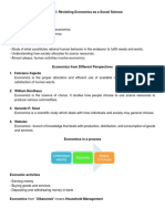 Chapter 1 Revisiting Economics As A Social Science