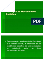 01-Concepto de Necesidades Sociales