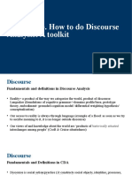 Research Group Discourse Analysis