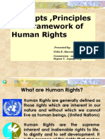 Human Rights Concepts Principles Framework